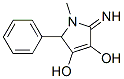 2,5-Dihydro-2-imino-1-methyl-5-phenyl-1h-pyrrole-3,4-diol Structure,50618-97-8Structure