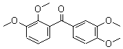 2,3,3,4-四甲氧基苯甲酮結(jié)構(gòu)式_50625-53-1結(jié)構(gòu)式