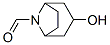 3-Hydroxy-8-azabicyclo[3.2.1]octane-8-carbaldehyde Structure,50626-98-7Structure
