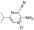 Pyrazinecarbonitrile,3-amino-6-(1-methylethyl)-,4-oxide (9ci) Structure,50627-15-1Structure