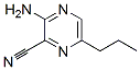 Pyrazinecarbonitrile,3-amino-6-propyl-(9ci) Structure,50627-23-1Structure