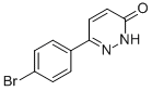 6(4-Bromophenyl)-3(2h)pyridazinone Structure,50636-57-2Structure