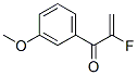 2-Propen-1-one,2-fluoro-1-(3-methoxyphenyl)-(9ci) Structure,506437-44-1Structure