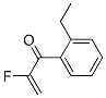 2-Propen-1-one,1-(2-ethylphenyl)-2-fluoro-(9ci) Structure,506437-47-4Structure