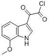 7-Methoxy-alpha-oxo-1h-indole-3-acetyl chloride Structure,50656-47-8Structure