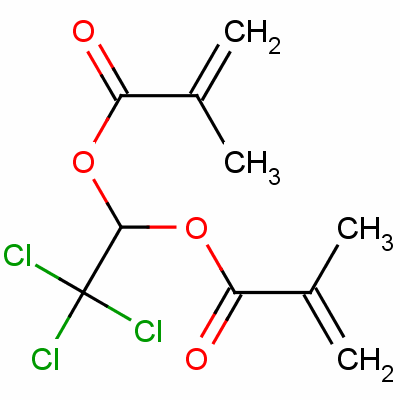 2,2,2-Trichloroethylidene dimethacrylate Structure,50657-70-0Structure