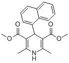 Dimethyl 2,6-dimethyl-4-(naphthalen-1-yl)-1,4-dihydropyridine-3,5-dicarboxylate Structure,50672-60-1Structure