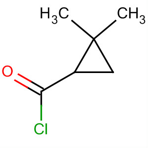 2,2-Dimethylcyclopropanecarbonyl chloride Structure,50675-57-5Structure