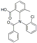 2-(N-benzoyl-2-chloroanilino)-3-methylbenzoic acid Structure,50678-46-1Structure