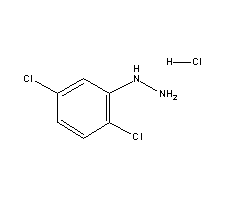 2,5-Dichlorophenylhydrazine hydrochloride Structure,50709-35-8Structure