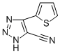 5-Thiophen-2-yl-3h-[1,2,3]triazole-4-carbonitrile Structure,50710-07-1Structure