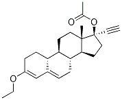 Norethindrone Acetate 3-Ethyl Ether Structure,50717-99-2Structure