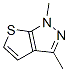 1,3-Dimethyl-1h-thieno[2,3-c]pyrazole Structure,50734-86-6Structure