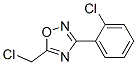 5-(Chloromethyl)-3-(2-chlorophenyl)-1,2,4-oxadiazoleStructure,50737-32-1Structure 5-(Chloromethyl)-3-(2-chlorophenyl)-1,2,4-oxadiazole Structure,50737-32-1Structure
