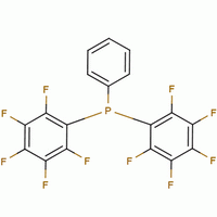 Bis(pentalfluorophenyl)phenylphosphine Structure,5074-71-5Structure