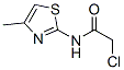 2-Chloro-n-(4-methyl-1,3-thiazol-2-yl)acetamide Structure,50772-53-7Structure