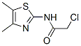 2-Chloro-n-(4,5-dimethyl-1,3-thiazol-2-yl)acetamide Structure,50772-54-8Structure