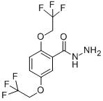 2,5-Di(2,2,2-trifluoroethoxy)benzene-1-carbohydrazide Structure,50778-75-1Structure