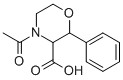 4-Acetyl-2-phenyl-3-morpholinecarboxylic acid Structure,50784-52-6Structure