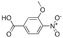 3-Methoxy-4-nitrobenzoic acid Structure,5081-36-7Structure