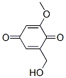 2-Hydroxymethyl-6-methoxy-1,4-benzoquinone Structure,50827-57-1Structure