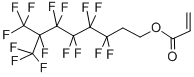 3,3,4,4,5,5,6,6,7,8,8,8-Dodecafluoro-7-(trifluoromethyl)octyl acrylate Structure,50836-65-2Structure