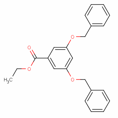 3,5-雙(芐氧基)苯甲酸乙酯結(jié)構(gòu)式_50841-46-8結(jié)構(gòu)式