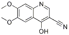 4-Hydroxy-6,7-dimethoxy-3-quinolinecarbonitrile Structure,50845-31-3Structure