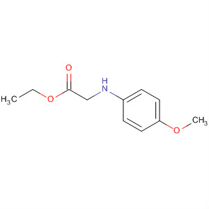 Ethyl 2-(4-methoxyphenylamino)acetate Structure,50845-77-7Structure