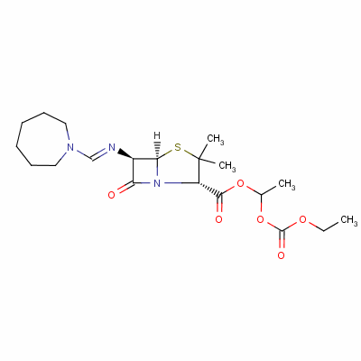 巴美西林結(jié)構(gòu)式_50846-45-2結(jié)構(gòu)式