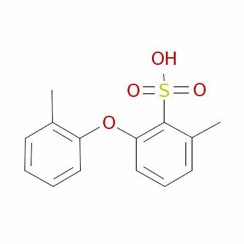 (Methylphenoxy)toluenesulphonic acid Structure,50852-54-5Structure