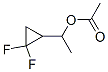 1-(2,2-Difluorocyclopropyl)ethyl acetate Structure,509072-71-3Structure