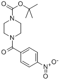 Tert-Butyl 4-(4-nitrobenzoyl)tetrahydro-1(2H)-pyrazinecarboxylate Structure,509073-62-5Structure