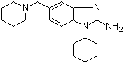 1-Cyclohexyl-5-[(piperidin-1-yl)methyl]-1h-benzimidazol-2-amine Structure,509094-07-9Structure