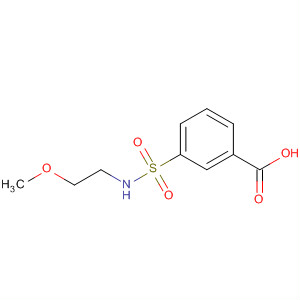 3-[[(2-Methoxyethyl)amino]sulfonyl]benzoic acid Structure,509094-14-8Structure