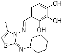 1,2,3-Benzenetriol, 4-[[[2-(cyclohexylimino)-4- Structure,509102-00-5Structure