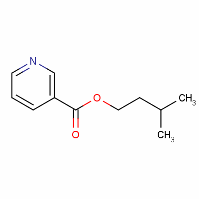 Isopentyl nicotinate Structure,50917-69-6Structure