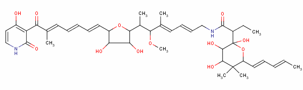 莫西霉素結(jié)構(gòu)式_50935-71-2結(jié)構(gòu)式