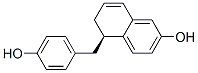 (R)-5,6-dihydro-5-[(4-hydroxyphenyl)methyl ]-2-naphthol Structure,50938-82-4Structure