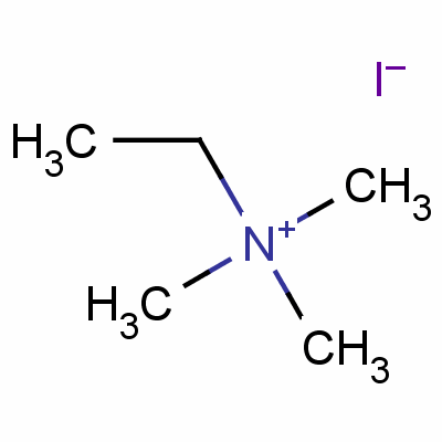 乙基三甲基碘化銨結(jié)構(gòu)式_51-93-4結(jié)構(gòu)式