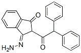 2-Diphenylacetyl-1,3-indandione-1-hydrazone Structure,5102-79-4Structure