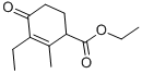 4-Carbethoxy-2-ethyl-3-methyl-2-cyclohexen-1-one Structure,51051-65-1Structure