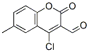 4-Chloro-3-formyl-6-methylcoumarin Structure,51069-84-2Structure