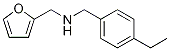 (4-Ethyl-benzyl)-furan-2-ylmethyl-amine Structure,510723-67-8Structure