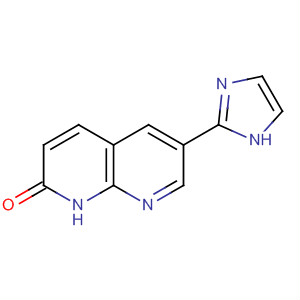 6-(1H-imidazol-2-yl)-1,8-naphthyridin-2(1h)-one Structure,51076-60-9Structure