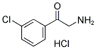 2-Amino-1-(3-chlorophenyl)ethanone hydrochloride Structure,51084-83-4Structure