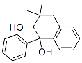 1,2,3,4-Tetrahydro-3,3-dimethyl-1-phenyl-1,2-naphthalenediol Structure,51086-37-4Structure