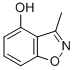 1,2-Benzisoxazole-4-ol, 3-methyl- Structure,51110-58-8Structure