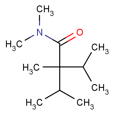 2-Isopropyl-n,n,2,3-tetramethylbutyramide Structure,51115-69-6Structure