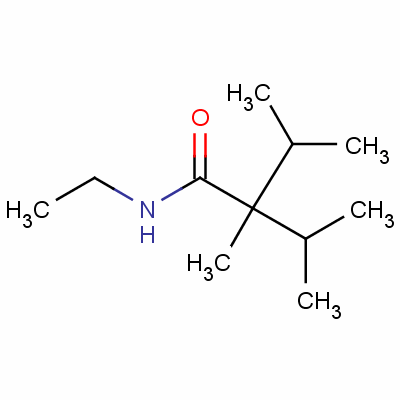 N-ethyl-2-isopropyl-2,3-dimethylbutyramide Structure,51115-71-0Structure